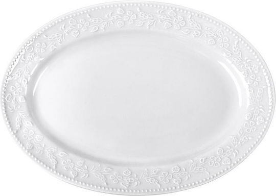 Oriana Ferelli Kea White Porcelain Dinnerware Set 40pcs