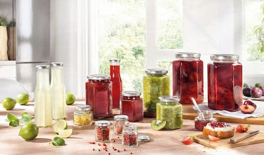 Leifheit Sechseckiges Glasgefäß 1700 ml