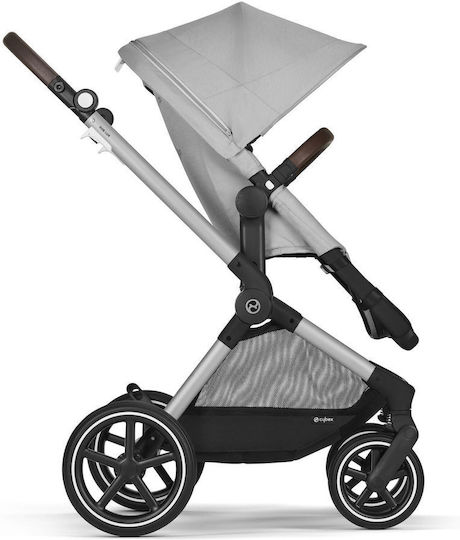 Cybex Eos Lux Ρυθμιζόμενο Καρότσι 2 σε 1 Kατάλληλο για Nεογέννητο Lava Grey 13kg