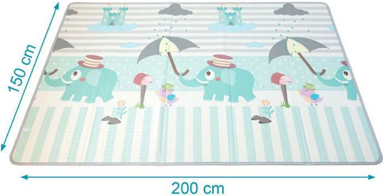 Kiokids Elephant Baby Play Mat for Newborns