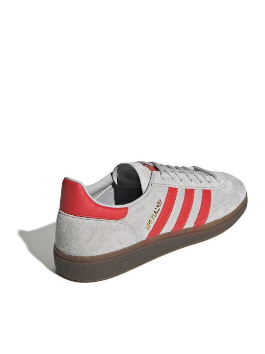 Handball Spezial Ανδρικά Sneakers Grey Two / Hi Res Red / Gold Metallic