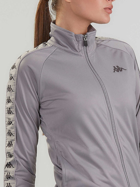 Banda Women's Sweatshirt Jacket Gray