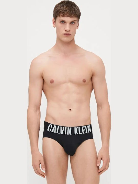 Herren Slips Schwarz 3Packung