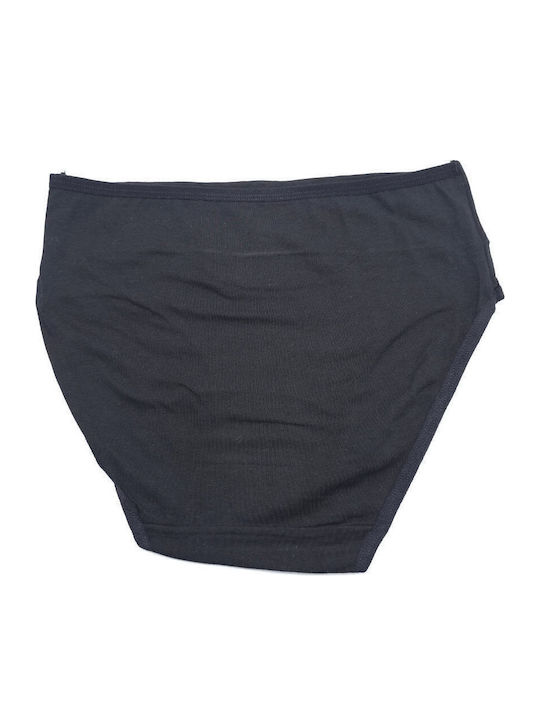 Slip Pentru Femei Din Bumbac Negru