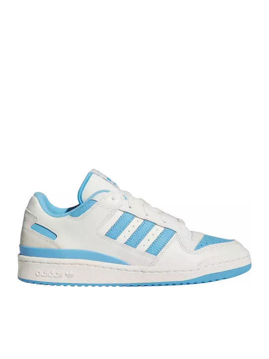 Forum Low Cl Herren Sneakers Ivory / Semi Blue Burst
