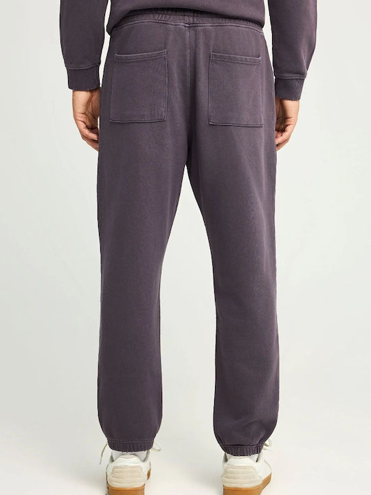 Sweatpants with Elastic Purple