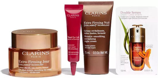 Clarins Σετ Περιποίησης για Αντιγήρανση & Σύσφιξη 5τμχ