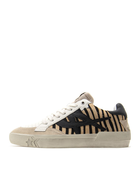 Combo Women's Sneakers Zebra Print
