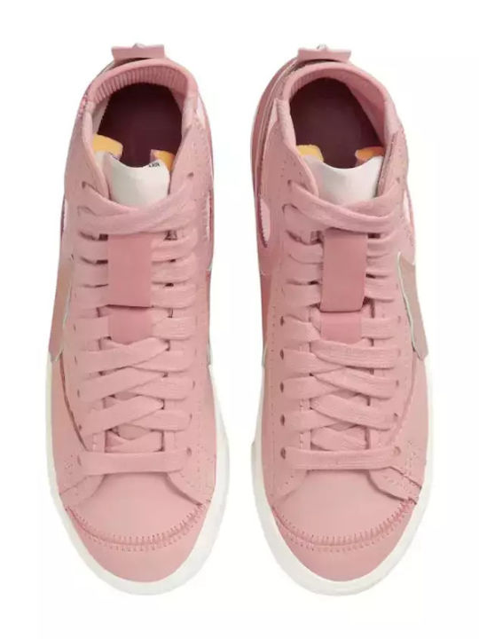 Blazer Mid '77 Jumbo Boots Pink Oxford / Rose Whisper / Sail / Team Orange