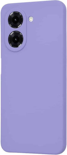 Techsuit Softflex Umschlag Rückseite Silikon Lila (Redmi A5)