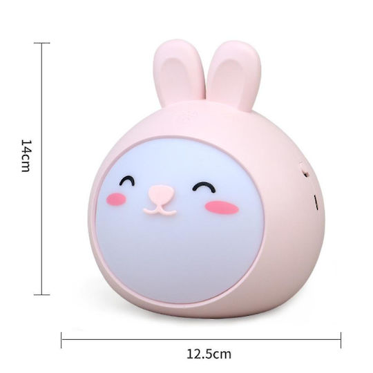 Lampă decorativă pentru copii Atingere Roz 14x12.5cm