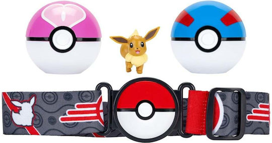 Pokemon Подложки за предпазни колани за автомобили Многоцветен Clip N Go Eevee