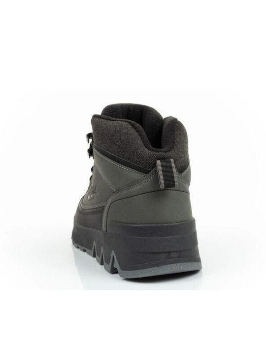 Leder Gray Chelsea Stiefeletten