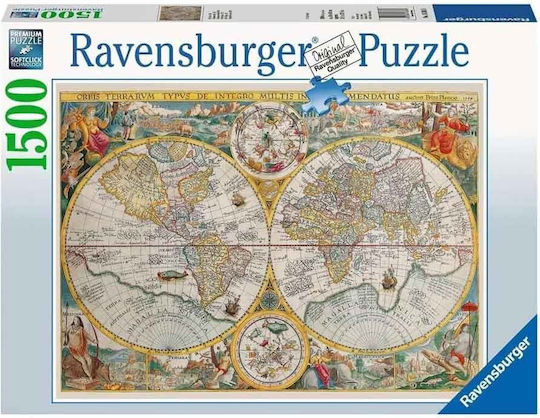 Ravensburger Παζλ 1500 Τεμ Ιστορικός Χάρτης 12000716