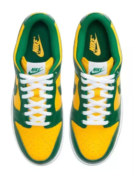 Dunk Low SP Herren Sneakers Varsity Maize / Pine Green / White