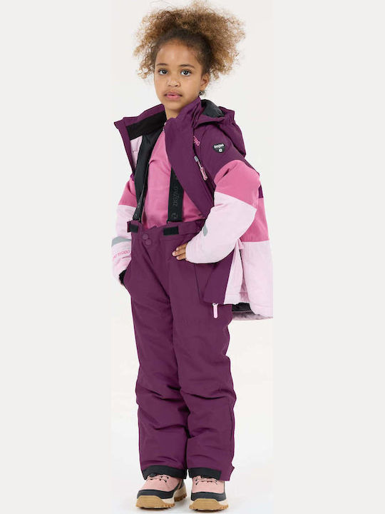 Zig Zag Kids Trousers for Ski & Snowboard Purple