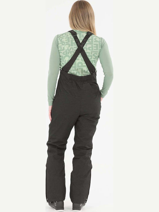 Slope Slope Women's Dungarees for Ski & Snowboard Black