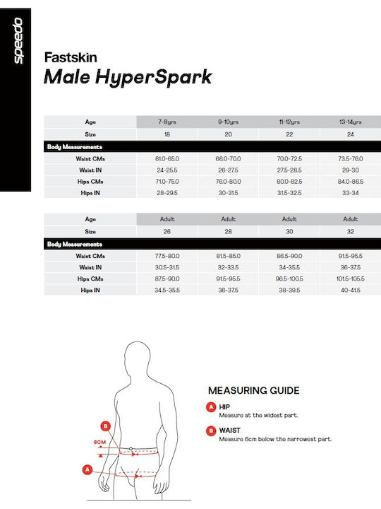 Speedo Fastskin 004977001 Men's Competition Jammer Black