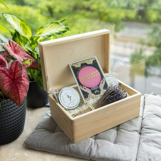 Creative Deco Large Wooden Box Lid Decoration 30 X 20 X 13 Cm + 1cm Without Handle
