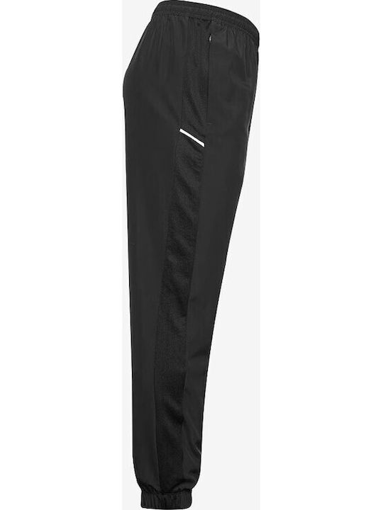 Academy Jogginghose Dri-Fit Glänzend mit Gummizug Black