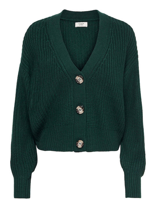 Jachetă de damă tricotată Green