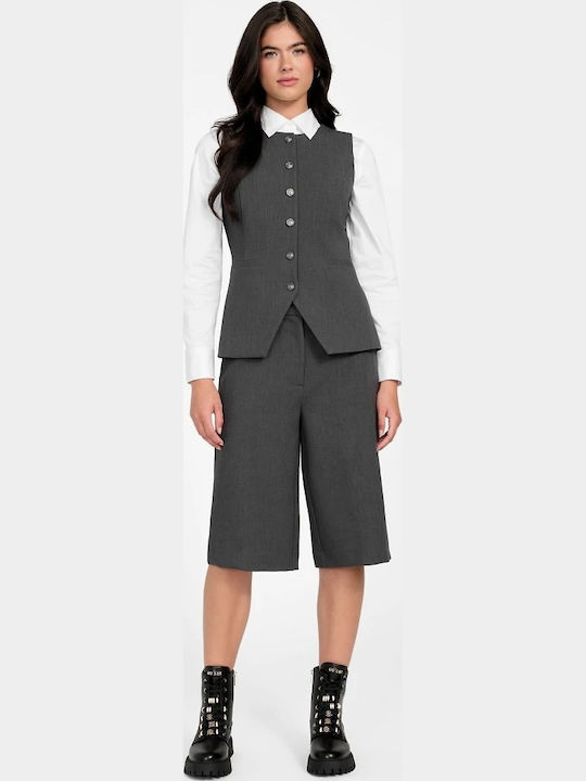 Damen Bermuda Grau