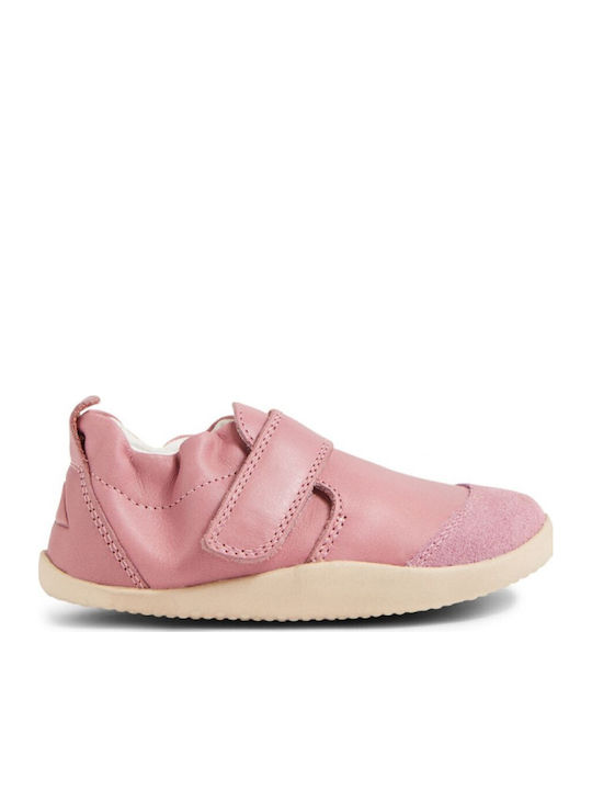 Xplorer Παιδικά Sneakers Ανατομικά με Σκρατς Ροζ