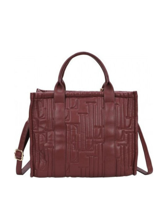 Damentasche Handtasche Burgundisch