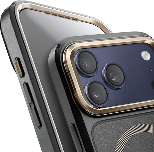 I-blason Пълен Калъф Iphone 17 Pro Max Magsafe Ares Flip Series Стойка Златист