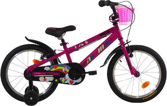 Alpina Amelie 18" Kinder Fahrrad BMX Lila