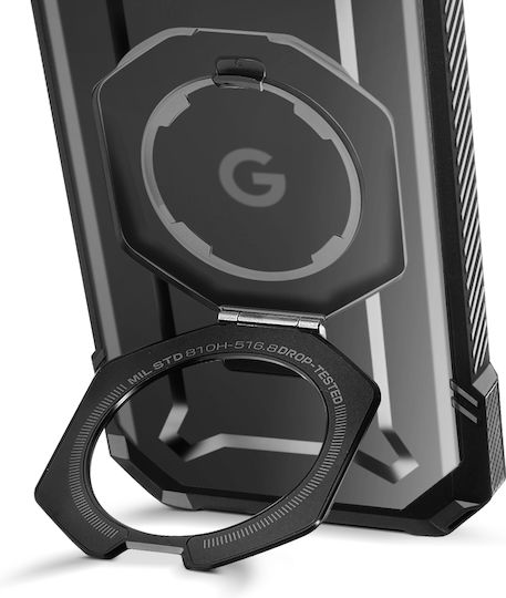 Supcase Verstärkte Handyhülle Pixel 10 Pro Xl Unicorn Beetle Grip Series Stand Schwarz