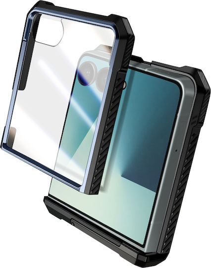 Supcase Усилен Калъф Galaxy Z Flip 7 Unicorn Beetle Grip Series със Стойка Син