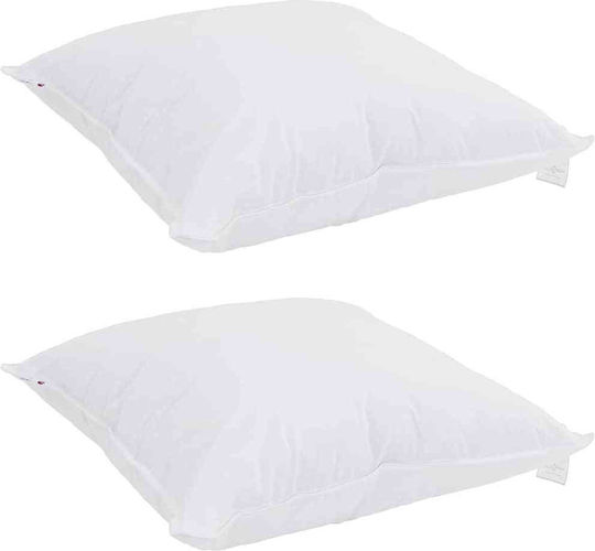 vidaXL Duvet Cover Set Double with 2 Pillowcases 200x220 White
