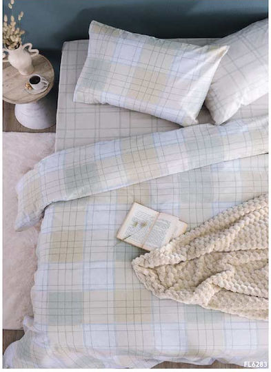 Palamaiki Σετ Μονή 170x250cm Fashion Life Fl6283 Πολύχρωμη