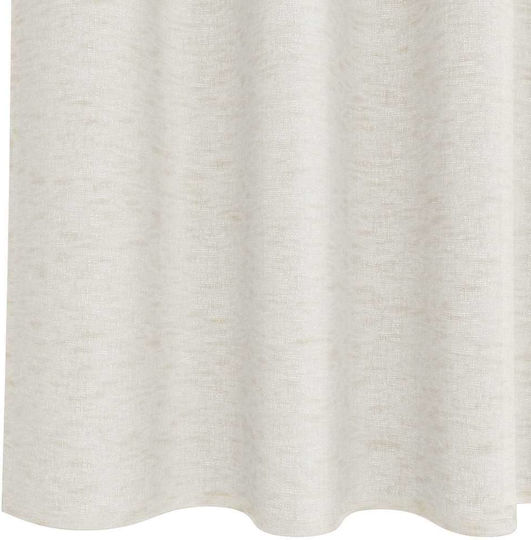 vidaXL Set Vorhänge mit Bleistiftfalten Beige 140x225cm