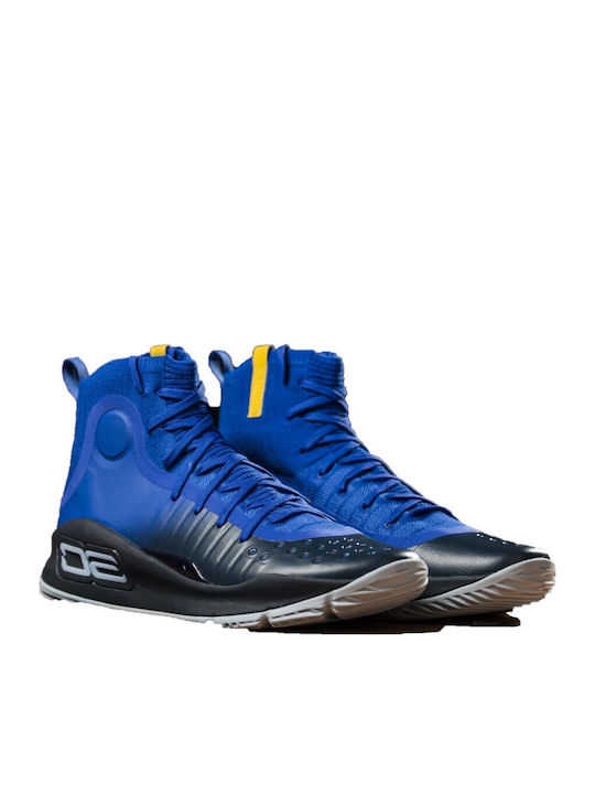 Curry 4 Pantofi de baschet Albastru