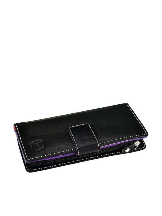 Small Leather Women's Wallet Classic Black