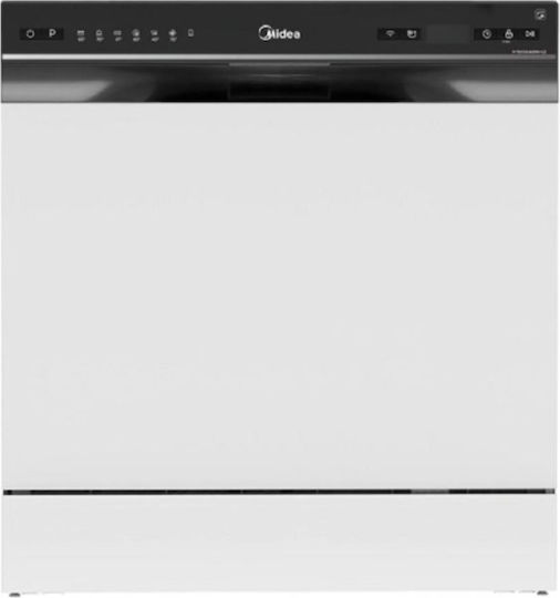 Midea с Wi-Fi за 8 комплекта Ш55xВ59см. Бял