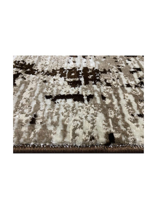Teppich Rechteckig Synthetisch,Polyester/Cotton/Leather Brown