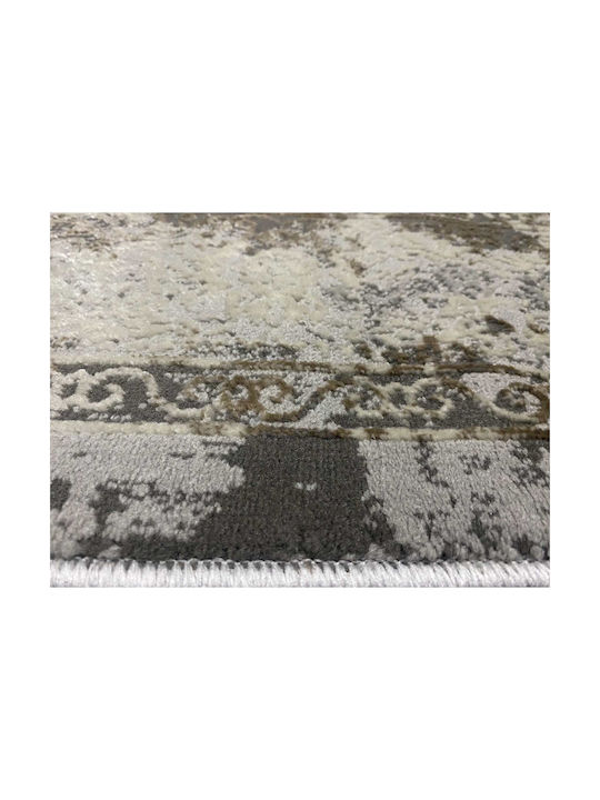 Rug Rectangular Grey