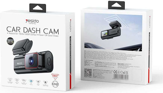 Yesido Car DVR Camera 1080P with 1.47" Screen GPS