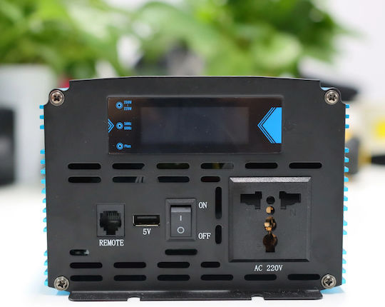 Taggo Invertor Auto Unda sinusoidală pură 3000W pentru Convertirea 12V DC în 220V AC