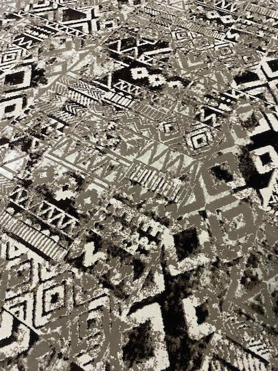 Rug Rectangular Brown