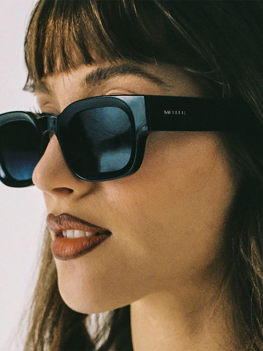 Meller Gamal Unisex Sunglasses with Plastic Frame All Black GM-TUTCAR