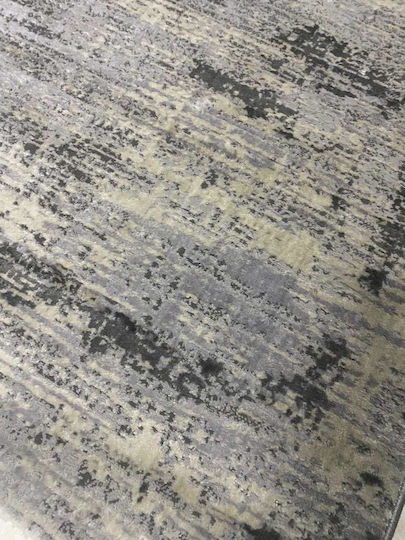 Rug Rectangular Grey