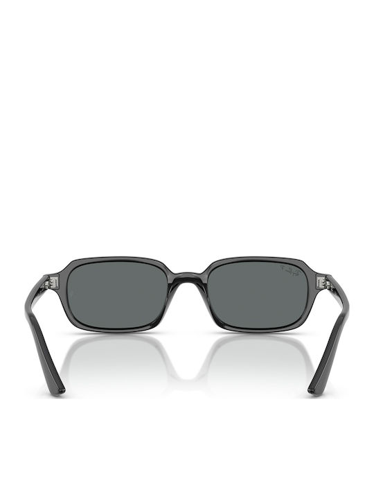Ray Ban Unisex Sunglasses with Black Plastic Frame and Gray Lens RB4455 667781
