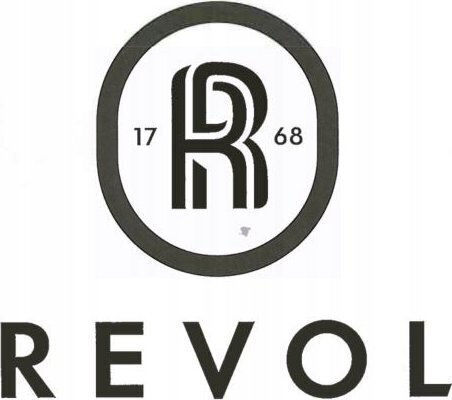 Revol Black Moon Πιάτο Ρηχό Μαύρο με Διάμετρο 21cm