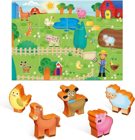 Puzzle pentru Copii pentru 1+ Ani 18buc Lisciani Giochi