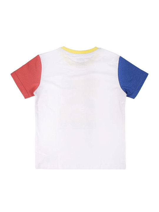 Minions Παιδική Πιτζάμα Βαμβακερή White / Blue