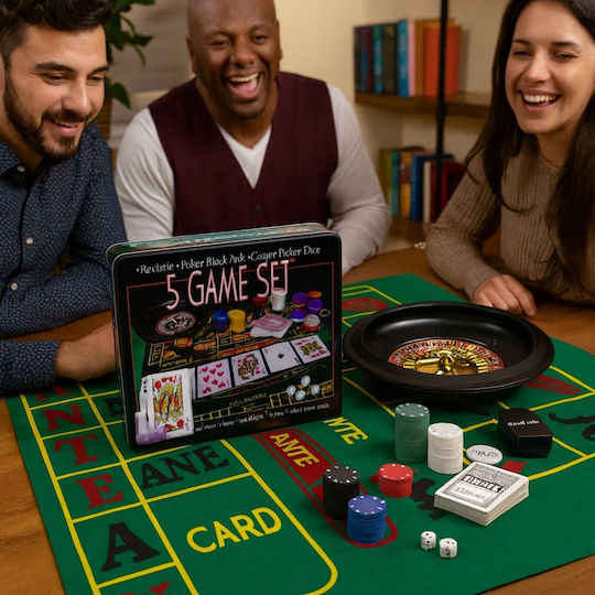 Poker Chip with Felt